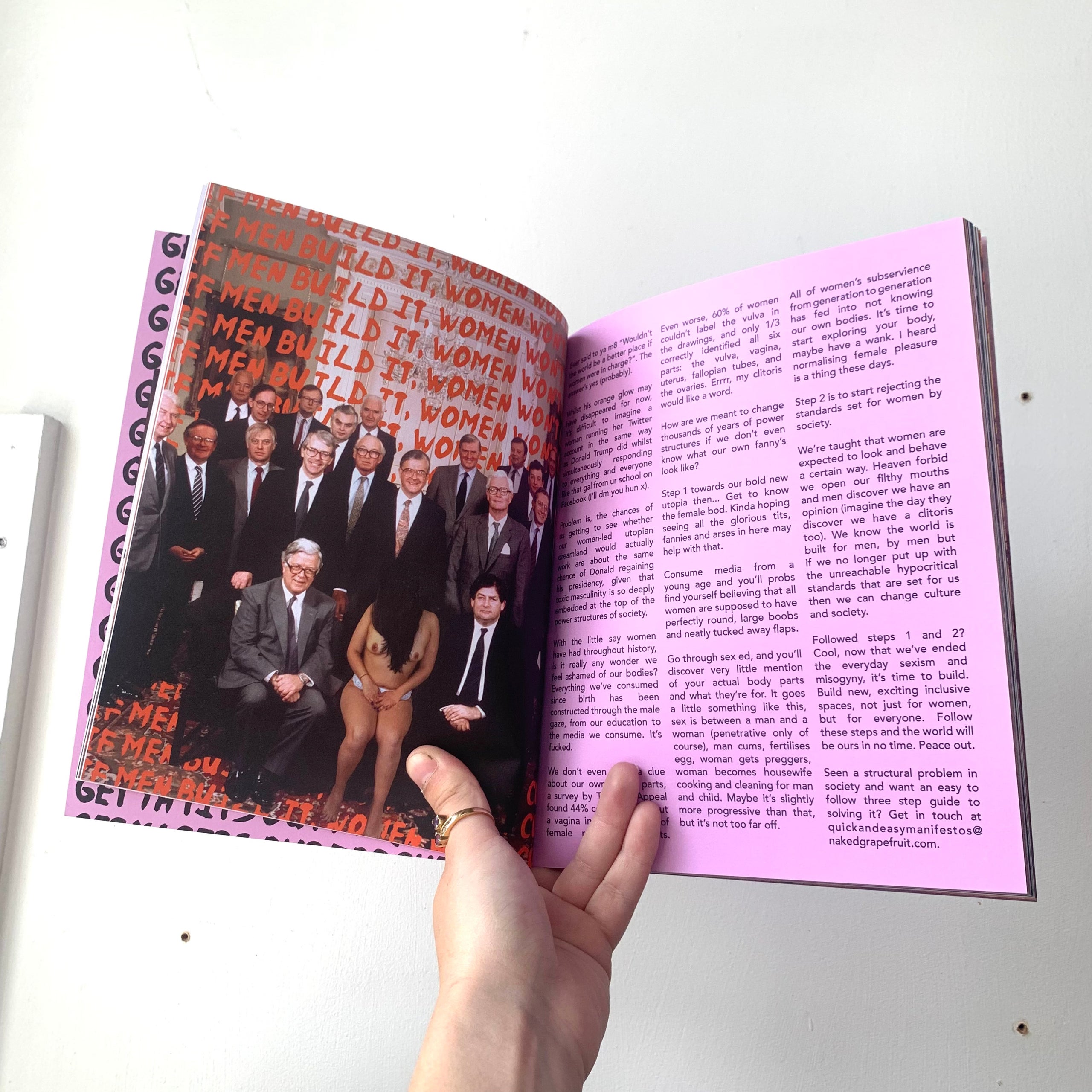 Naked Grape Fruit - Reclaim The Nude Zine